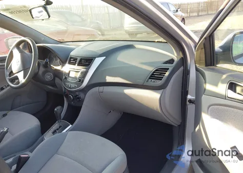 2012 Hyundai Accent Gls из США, поврежденный, VIN KMHCT4AE6CU218636